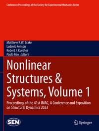 Enlarge image Cover: Nonlinear Structures & Systems, Volume 1 - Springer