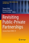 Cover: Revisiting Public-Private Partnerships - Springer