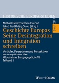 Bild: Geschichte Europas. Seine Desintegration und Integration schreiben - Georg Olms Verlag