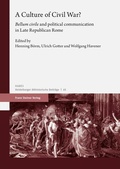 Cover: A Culture of Civil War? - Franz Steiner Verlag