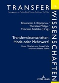 Cover: Transferwissenschaften: Mode oder Mehrwert? - Peter Lang Verlag