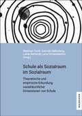 Cover: Schule als Sozialraum im Sozialraum - Waxmann