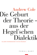 Cover: Die Geburt der Theorie aus der Hegel'schen Dialektik - Verlag Turia + Kant