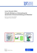 Cover: Virtuelle Methode zur Untersuchung der dynamischen Emissionsentstehung am Ottomotor - TEWISS