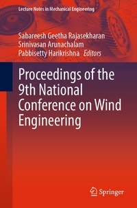 Abbildung von: Proceedings of the 9th National Conference on Wind Engineering - Springer