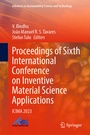 Cover: Proceedings of Sixth International Conference on Inventive Material Science Applications - Springer