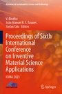 Cover: Proceedings of Sixth International Conference on Inventive Material Science Applications - Springer