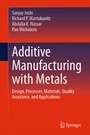 Cover: Additive Manufacturing with Metals - Springer