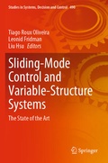 Cover: Sliding-Mode Control and Variable-Structure Systems - Springer
