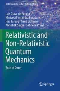 Abbildung von: Relativistic and Non-Relativistic Quantum Mechanics - Springer
