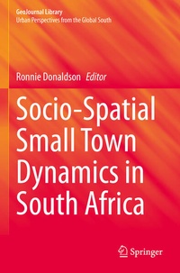 Bild: Socio-Spatial Small Town Dynamics in South Africa - Springer