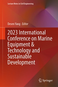 Abbildung von: 2023 International Conference on Marine Equipment & Technology and Sustainable Development - Springer