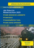 Cover: Abitur Niedersachsen 2025 EA Deutsch - Paket - Bange, C