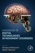 Cover: Handbook of Digital Technologies in Movement Disorders - Academic Press