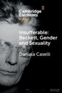 Cover: Insufferable: Beckett, Gender and Sexuality - Cambridge University Press