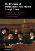 Cover: The Evolution of Transnational Rule-Makers through Crises - Cambridge University Press
