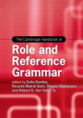 Cover: The Cambridge Handbook of Role and Reference Grammar - Cambridge University Press