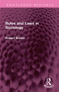 Cover: Rules and Laws in Sociology - Routledge