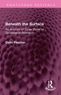 Enlarge image Cover: Beneath the Surface - Routledge