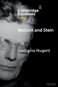 Cover: Beckett and Stein - Cambridge University Press