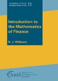 Enlarge image Cover: Introduction to the Mathematics of Finance - American Mathematical Society