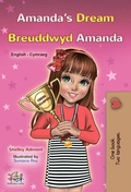 Cover: Amanda's Dream Breuddwyd Amanda (English Welsh Bilingual Collection) - KidKiddos Books Ltd.