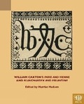 Cover: William Caxton's "Paris and Vienne" and "Blanchardyn and Eglantine" - Medieval Institute Publications