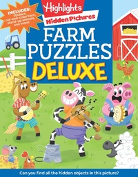 Enlarge image Cover: Farm Puzzles Deluxe - Highlights Press