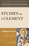 Cover: Studies on First Clement - Wipf & Stock Publishers
