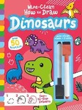 Cover: Wipe-Clean How to Draw Dinosaurs - Imagine That Publishing Ltd