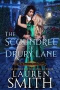 Cover: The Scoundrel of Drury Lane (The Rogues of Devil's Square, #1) - Lauren Smith