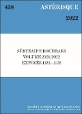 Cover: Seminaire Bourbaki - Societe mathematique de France