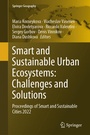 Cover: Smart and Sustainable Urban Ecosystems: Challenges and Solutions - Springer