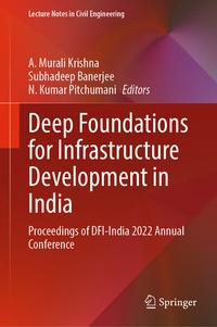 Enlarge image Cover: Deep Foundations for Infrastructure Development in India - Springer