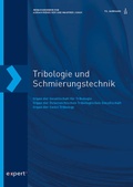 Cover: TRIBOLOGIE UND SCHMIERUNGSTECHNIK, 70, 2 (2023) - expert verlag ein Imprint von Narr Francke Attempto Verlag