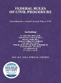 Abbildung von: Federal Rules of Civil Procedure, Educational Edition, 2023-2024 - West Academic Press