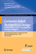 Cover: Computer-Aided Architectural Design. INTERCONNECTIONS: Co-computing Beyond Boundaries - Springer