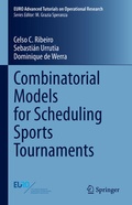 Cover: Combinatorial Models for Scheduling Sports Tournaments - Springer