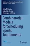 Cover: Combinatorial Models for Scheduling Sports Tournaments - Springer