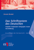 Bild: Das Schriftsystem des Deutschen - Erich Schmidt Verlag