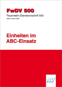 Abbildung von: FwDV 500: Einheiten im ABC-Einsatz - Neckar-Verlag GmbH