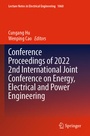 Cover: Conference Proceedings of 2022 2nd International Joint Conference on Energy, Electrical and Power Engineering - Springer
