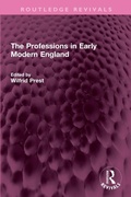 Cover: The Professions in Early Modern England - Routledge