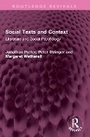 Cover: Social Texts and Context - Routledge
