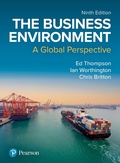 Cover: The Business Environment: A Global Perspective - Pearson Education Limited
