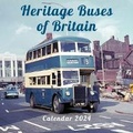 Cover: Heritage Buses of Britain Calendar 2024 - Graffeg Limited