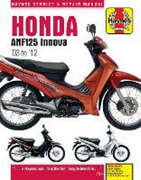 Abbildung von: Honda ANF125 Innova Scooter (03 - 12) - J H Haynes & Co Ltd
