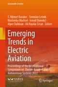 Cover: Emerging Trends in Electric Aviation - Springer
