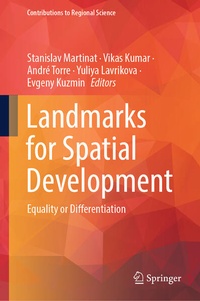 Enlarge image Cover: Landmarks for Spatial Development - Springer