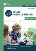 Cover: 33 Ideen Digitale Medien Biologie - Auer Verlag in der AAP Lehrerwelt GmbH